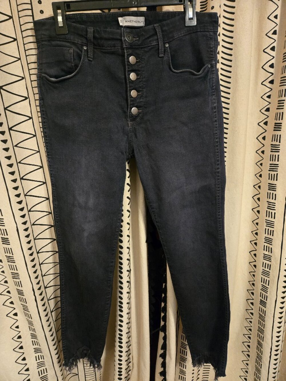Whetherly button fly skinny jeans Size 32